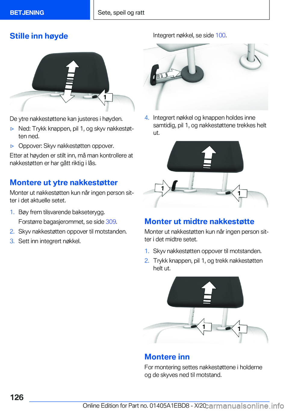 BMW 3 SERIES 2021  InstruksjonsbØker (in Norwegian) �S�t�i�l�l�e��i�n�n��h�