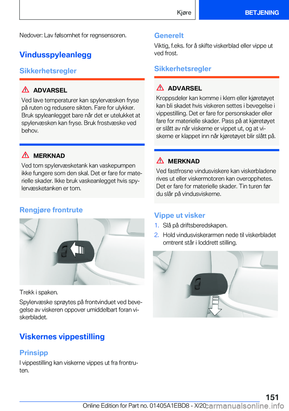 BMW 3 SERIES 2021  InstruksjonsbØker (in Norwegian) �N�e�d�o�v�e�r�:��L�a�v��f�