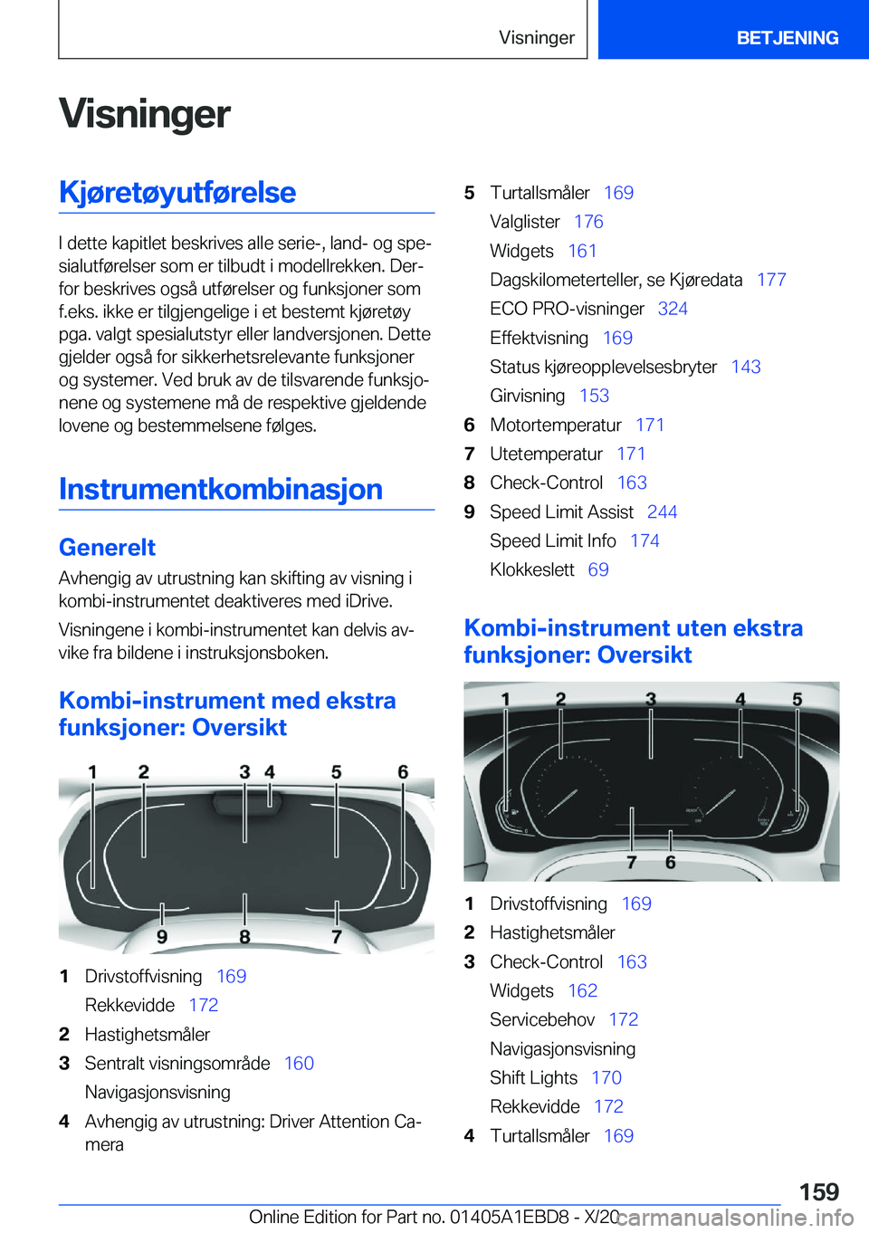 BMW 3 SERIES 2021  InstruksjonsbØker (in Norwegian) �V�i�s�n�i�n�g�e�r�K�j�