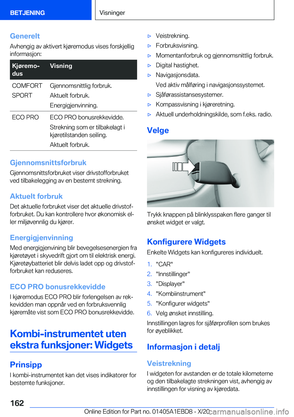BMW 3 SERIES 2021  InstruksjonsbØker (in Norwegian) �G�e�n�e�r�e�l�t
�A�v�h�e�n�g�i�g��a�v��a�k�t�i�v�e�r�t��k�j�