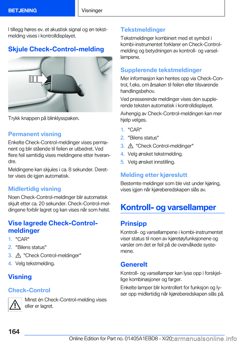 BMW 3 SERIES 2021  InstruksjonsbØker (in Norwegian) �I��t�i�l�l�e�g�g��h�