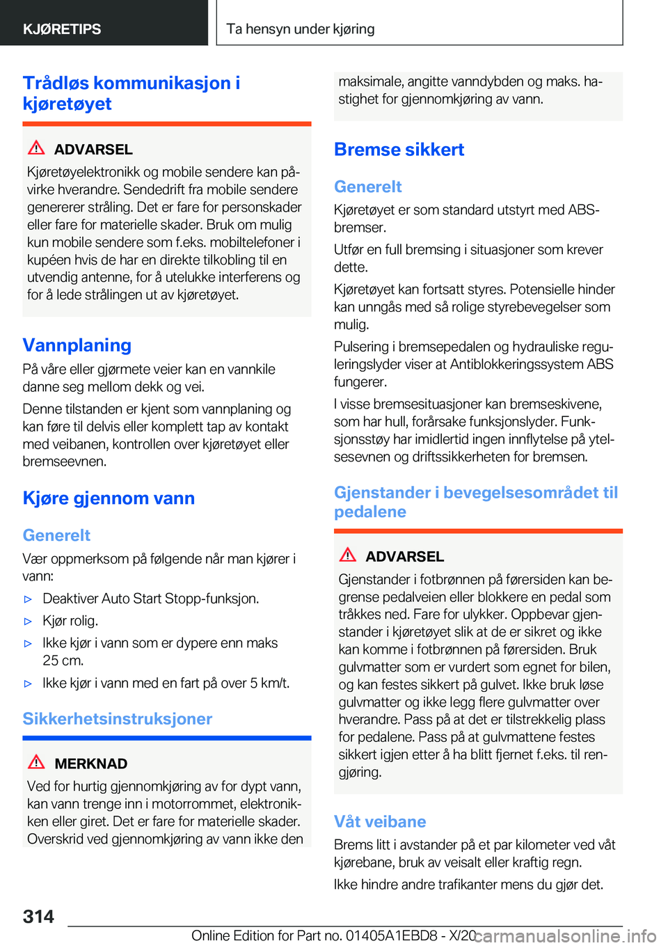 BMW 3 SERIES 2021  InstruksjonsbØker (in Norwegian) �T�r�å�d�l�