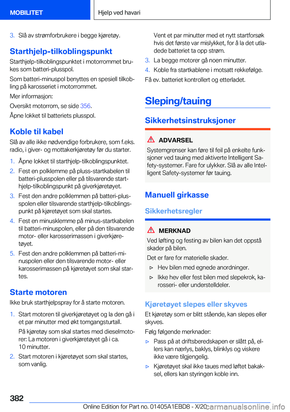 BMW 3 SERIES 2021  InstruksjonsbØker (in Norwegian) �3�.�S�l�å��a�v��s�t�r�