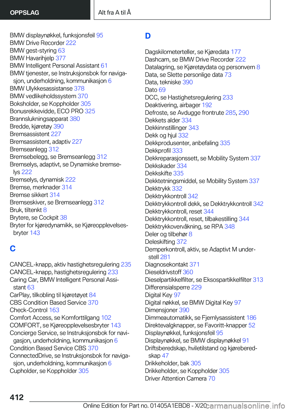 BMW 3 SERIES 2021  InstruksjonsbØker (in Norwegian) �B�M�W��d�i�s�p�l�a�y�n�