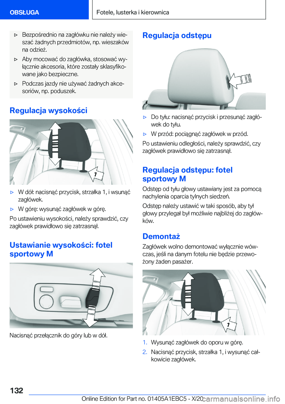 BMW 3 SERIES 2021  Instrukcja obsługi (in Polish) 'x�B�e�z�p�o�r�e�d�n�i�o��n�a��z�a�g�ł�