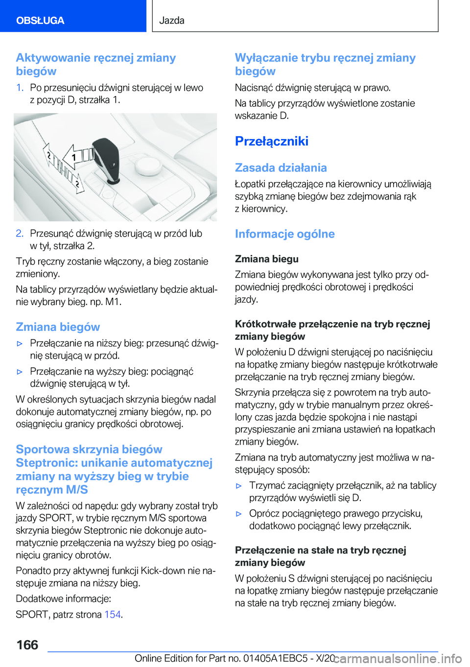 BMW 3 SERIES 2021  Instrukcja obsługi (in Polish) �A�k�t�y�w�o�w�a�n�i�e��r�