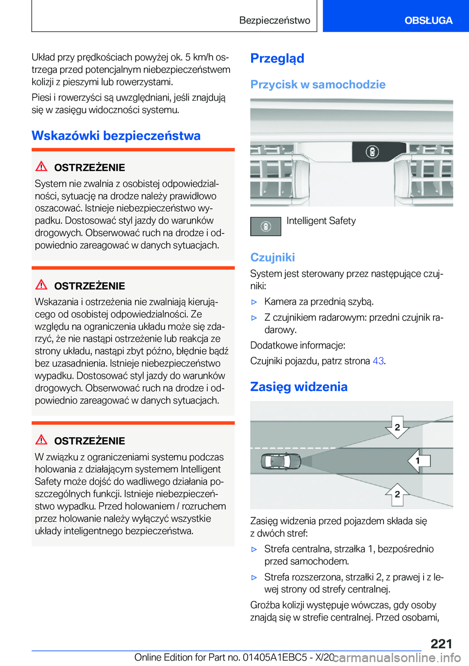 BMW 3 SERIES 2021  Instrukcja obsługi (in Polish) �U�k�ł�a�d��p�r�z�y��p�r�