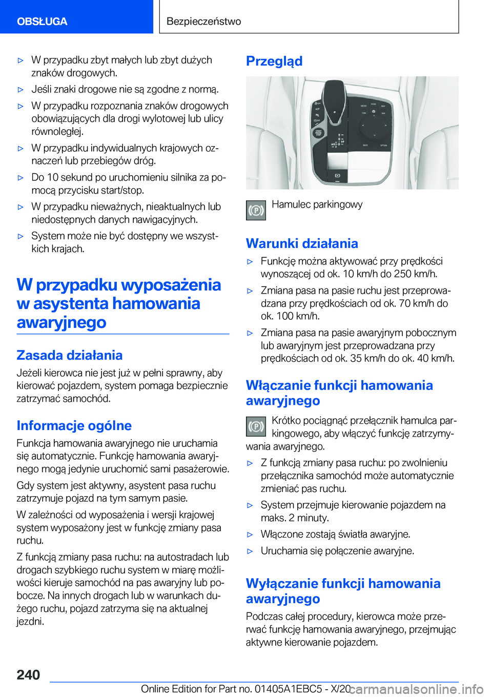 BMW 3 SERIES 2021  Instrukcja obsługi (in Polish) 'x�W��p�r�z�y�p�a�d�k�u��z�b�y�t��m�a�ł�y�c�h��l�u�b��z�b�y�t��d�u9�y�c�h
�z�n�a�k�