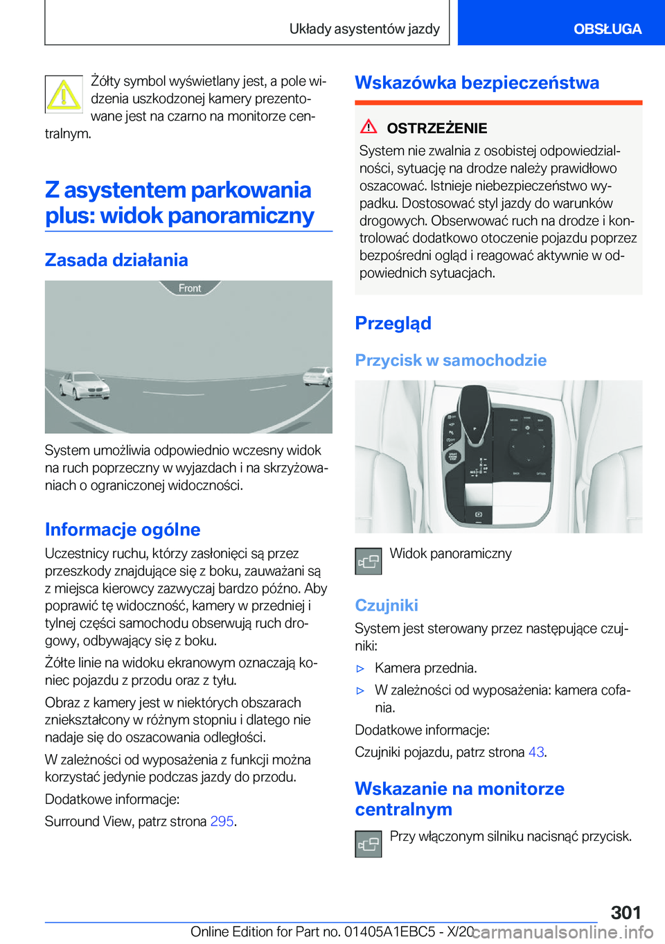 BMW 3 SERIES 2021  Instrukcja obsługi (in Polish) 8�