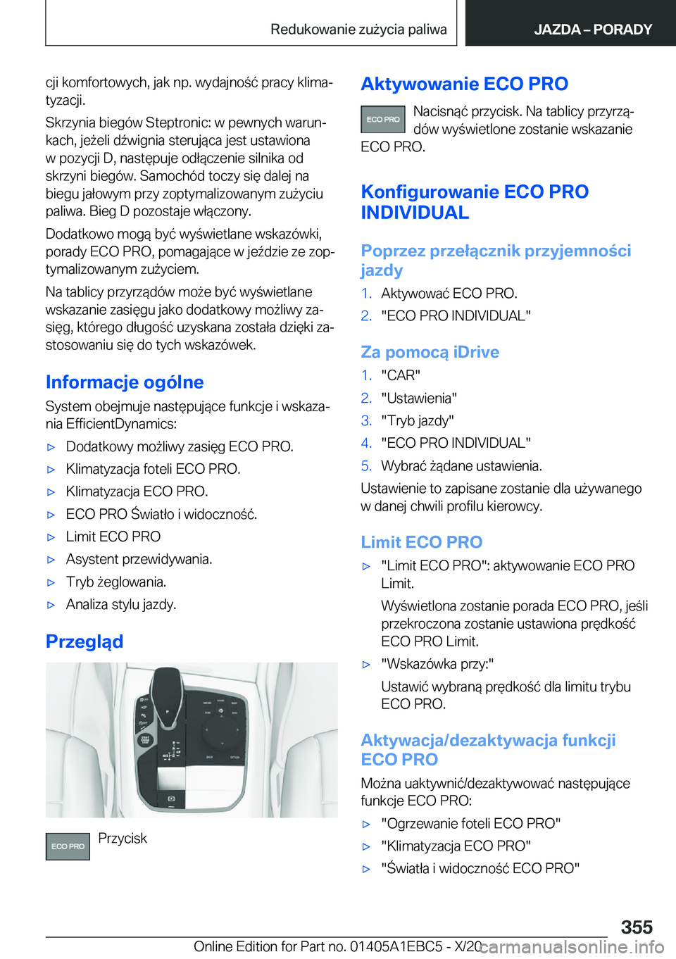 BMW 3 SERIES 2021  Instrukcja obsługi (in Polish) �c�j�i��k�o�m�f�o�r�t�o�w�y�c�h�,��j�a�k��n�p�.��w�y�d�a�j�n�o�