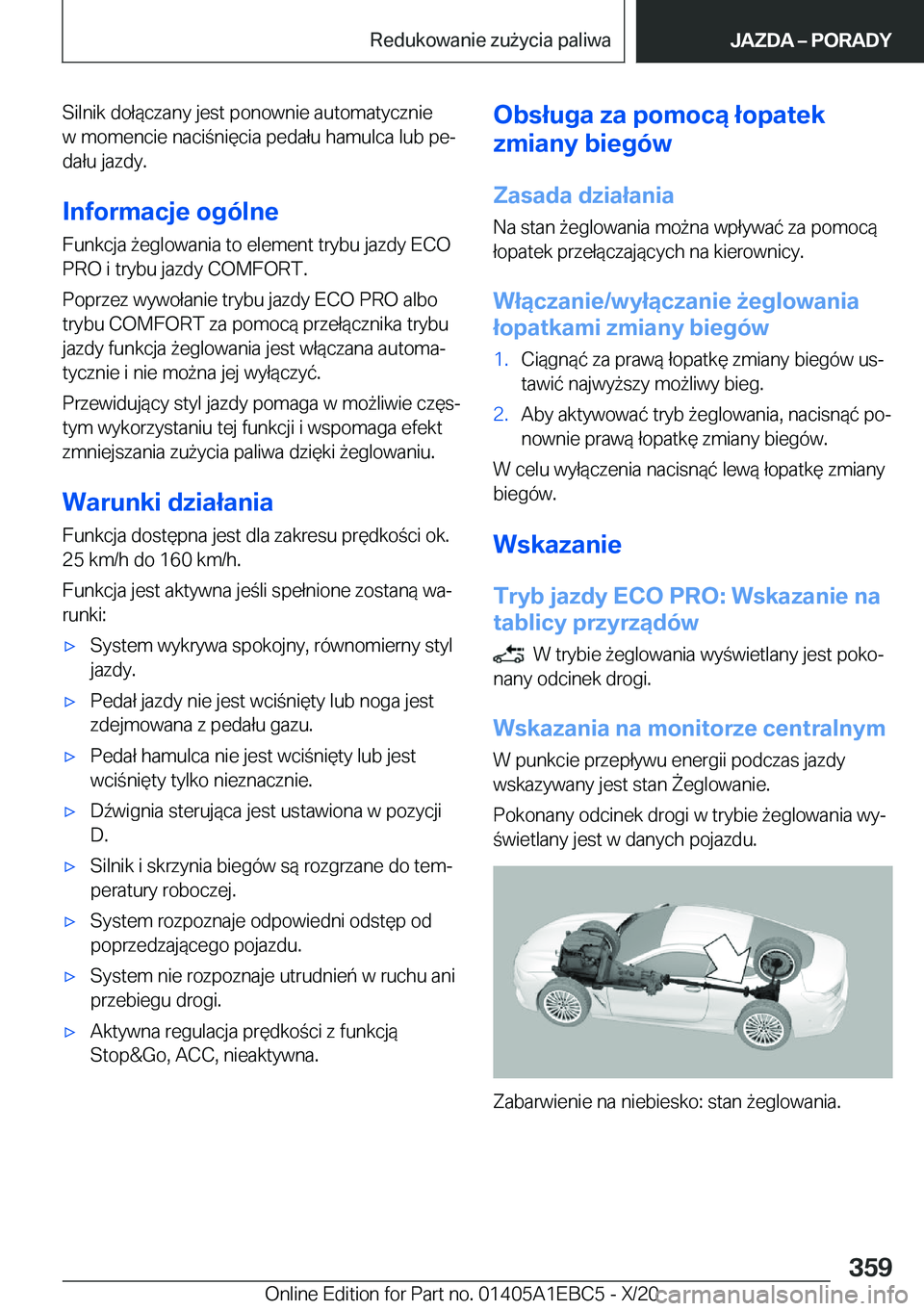BMW 3 SERIES 2021  Instrukcja obsługi (in Polish) �S�i�l�n�i�k��d�o�ł�
