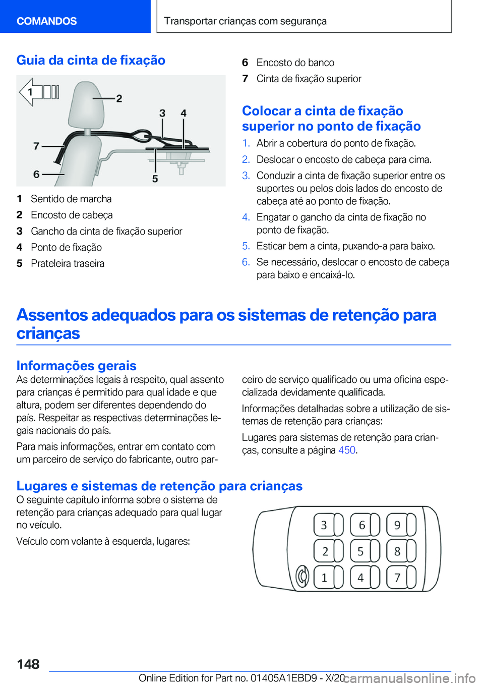 BMW 3 SERIES 2021  Manual do condutor (in Portuguese) �G�u�i�a��d�a��c�i�n�t�a��d�e��f�i�x�a�