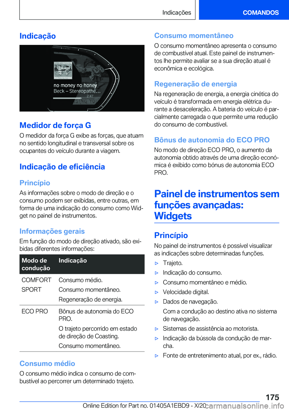 BMW 3 SERIES 2021  Manual do condutor (in Portuguese) �I�n�d�i�c�a�