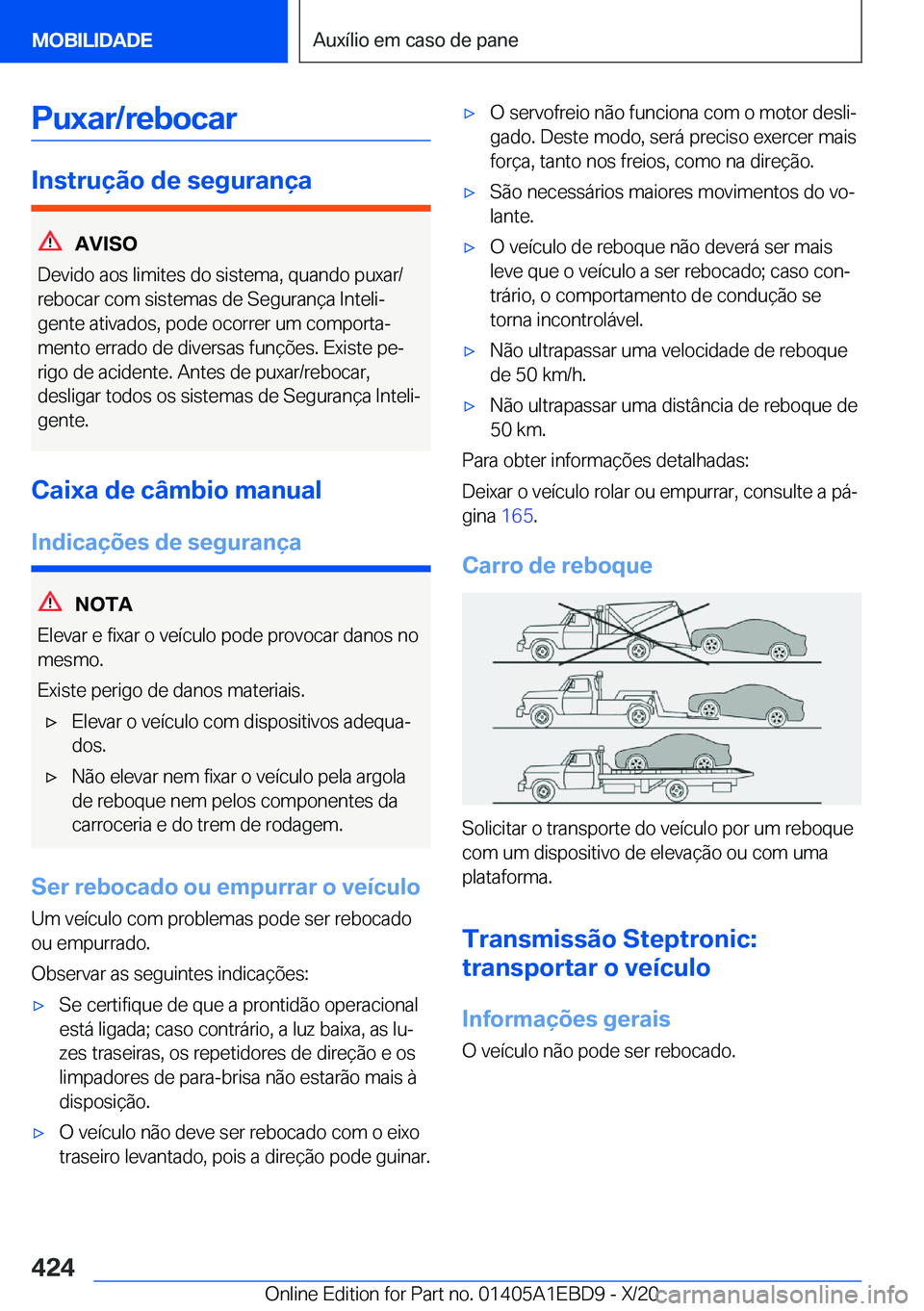 BMW 3 SERIES 2021  Manual do condutor (in Portuguese) �P�u�x�a�r�/�r�e�b�o�c�a�r
�I�n�s�t�r�u�