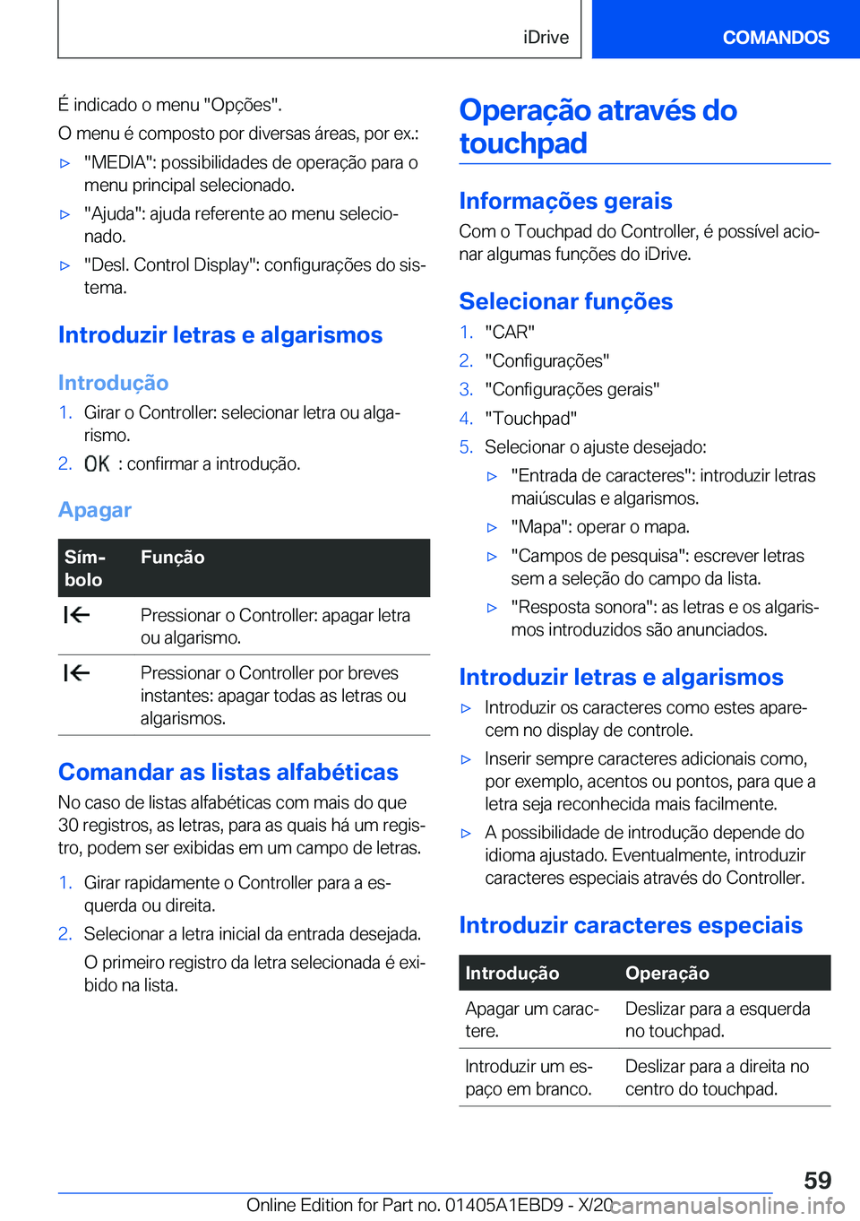 BMW 3 SERIES 2021  Manual do condutor (in Portuguese) �