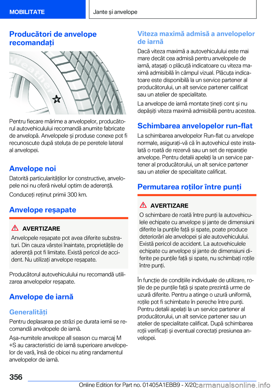 BMW 3 SERIES 2021  Ghiduri De Utilizare (in Romanian) �P�r�o�d�u�c�