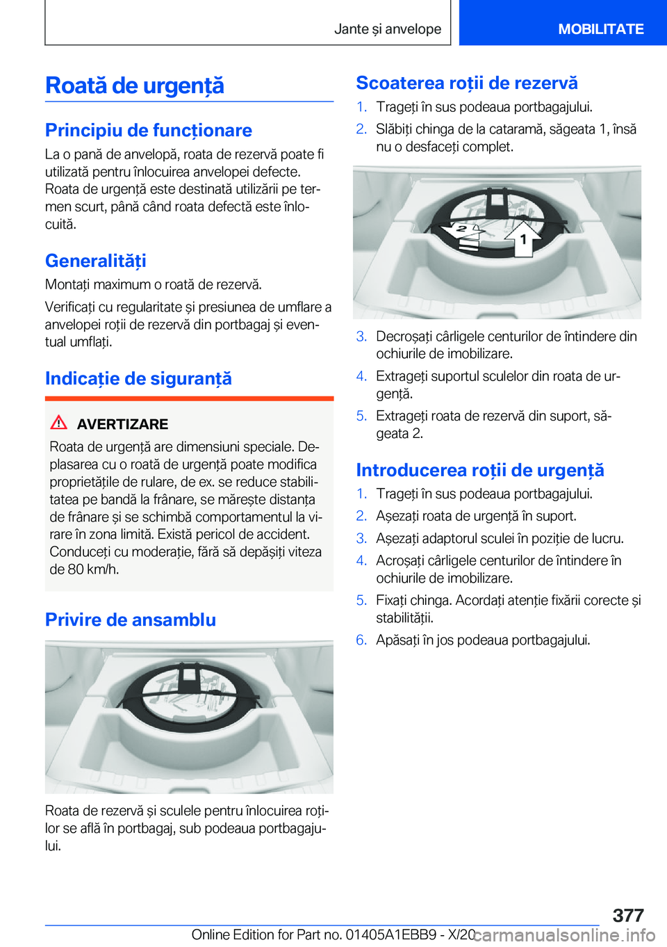 BMW 3 SERIES 2021  Ghiduri De Utilizare (in Romanian) �R�o�a�t�