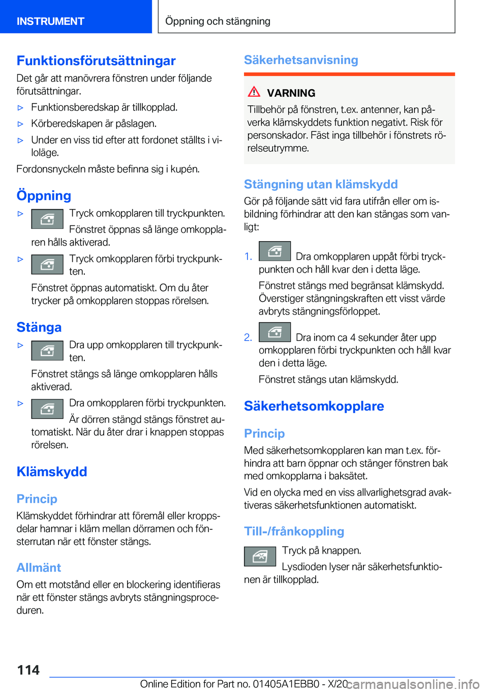 BMW 3 SERIES 2021  InstruktionsbÖcker (in Swedish) �F�u�n�k�t�i�o�n�s�f�