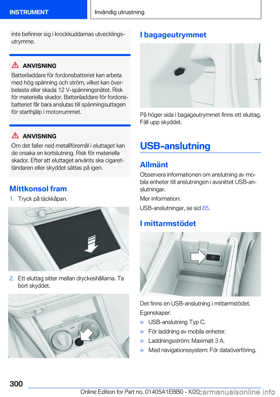 BMW 3 SERIES 2021  InstruktionsbÖcker (in Swedish) �i�n�t�e��b�e�f�i�n�n�e�r��s�i�g��i��k�r�o�c�k�k�u�d�d�a�r�n�a�s��u�t�v�e�c�k�l�i�n�g�sj
�u�t�r�y�m�m�e�.
�A�N�V�I�S�N�I�N�G
�B�a�t�t�e�r�i�l�a�d�d�a�r�e��f�