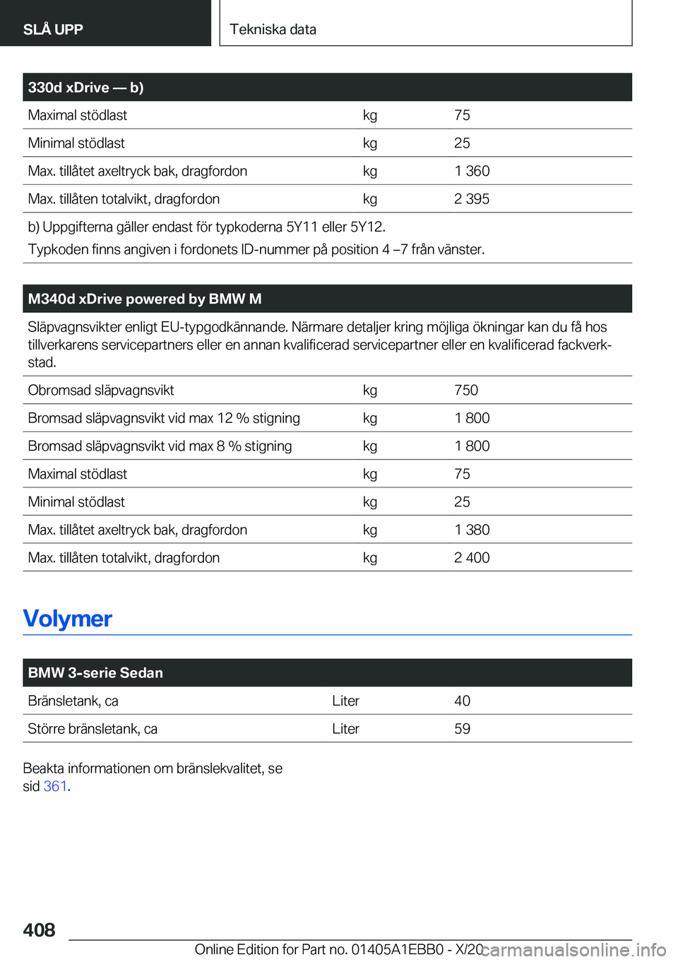 BMW 3 SERIES 2021  InstruktionsbÖcker (in Swedish) �3�3�0�d��x�D�r�i�v�e�n��b�
�M�a�x�i�m�a�l��s�t�
