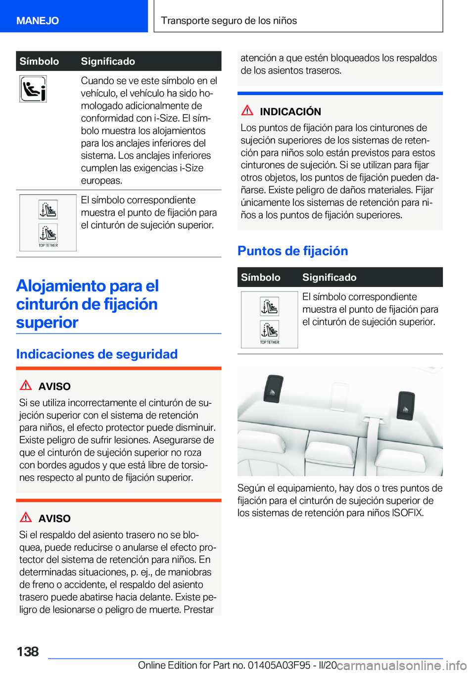 BMW 3 SERIES 2020  Manuales de Empleo (in Spanish) �S�
