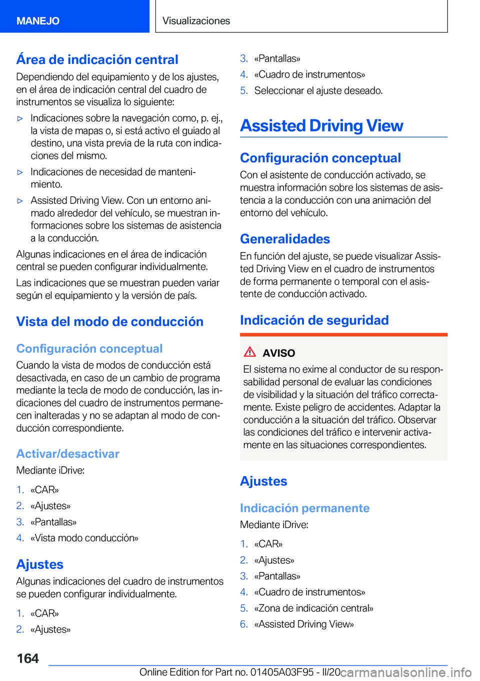 BMW 3 SERIES 2020  Manuales de Empleo (in Spanish) �
