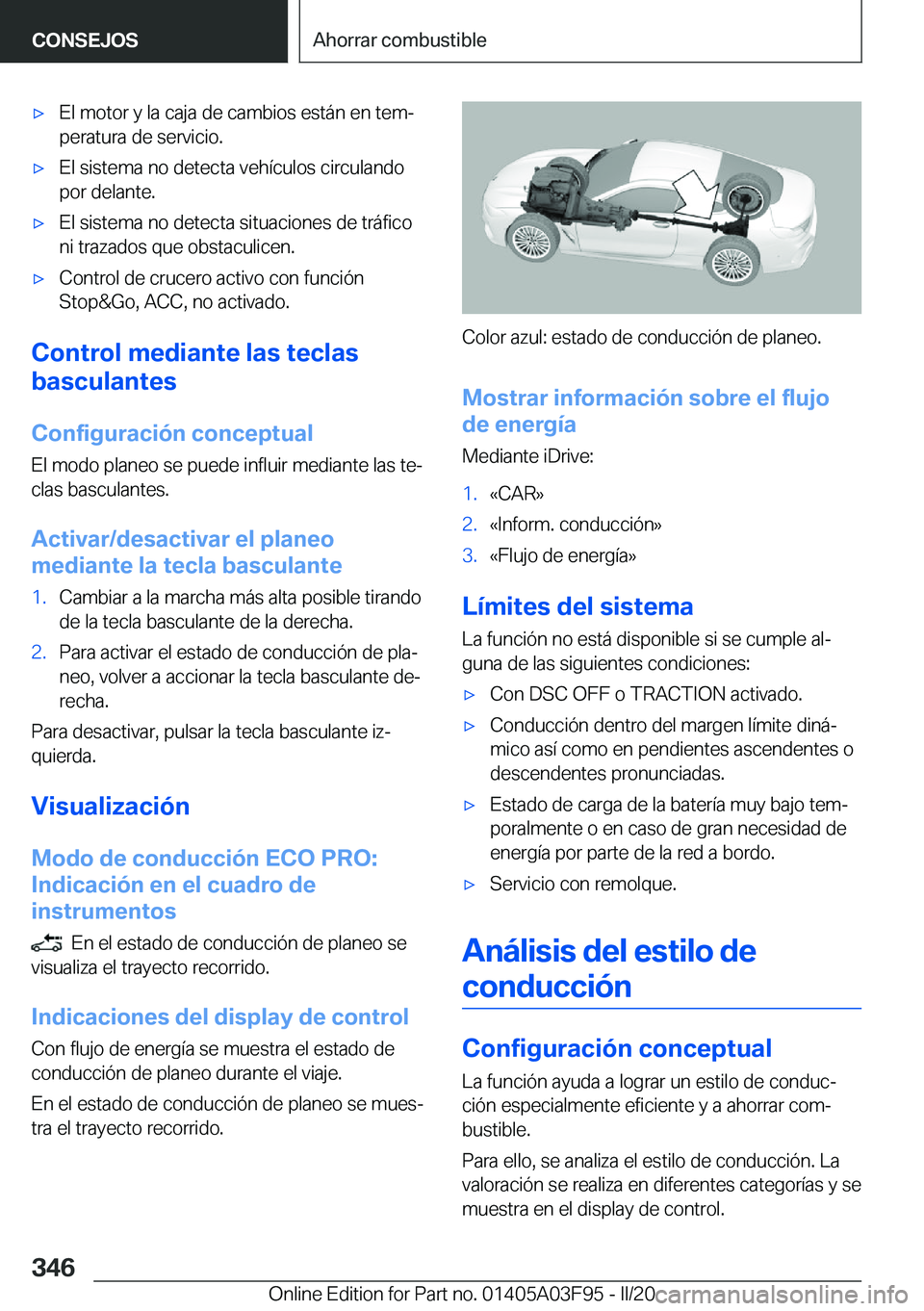 BMW 3 SERIES 2020  Manuales de Empleo (in Spanish) 'x�E�l��m�o�t�o�r��y��l�a��c�a�j�a��d�e��c�a�m�b�i�o�s��e�s�t�