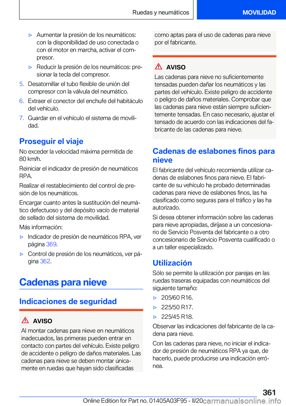 BMW 3 SERIES 2020  Manuales de Empleo (in Spanish) 'x�A�u�m�e�n�t�a�r��l�a��p�r�e�s�i�