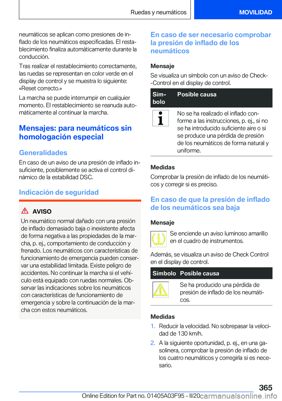 BMW 3 SERIES 2020  Manuales de Empleo (in Spanish) �n�e�u�m�