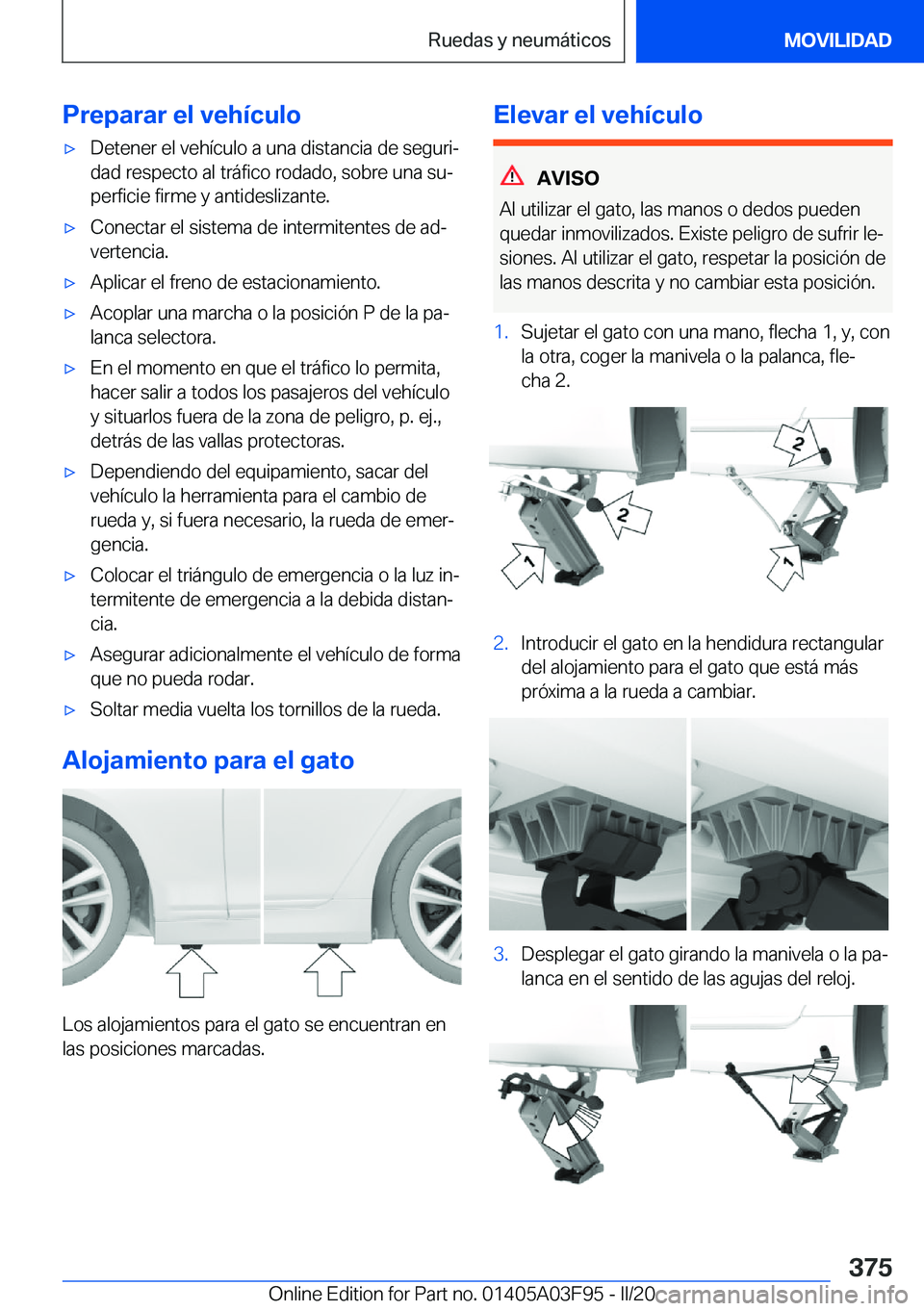 BMW 3 SERIES 2020  Manuales de Empleo (in Spanish) �P�r�e�p�a�r�a�r��e�l��v�e�h�