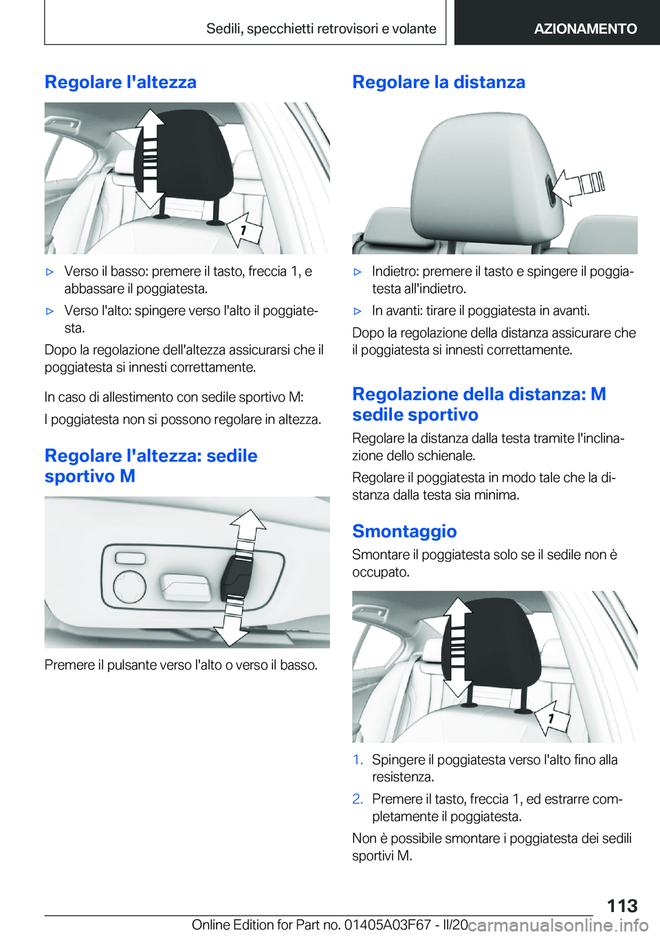 BMW 3 SERIES 2020  Libretti Di Uso E manutenzione (in Italian) �R�e�g�o�l�a�r�e��l�'�a�l�t�e�z�z�a'x�V�e�r�s�o��i�l��b�a�s�s�o�:��p�r�e�m�e�r�e��i�l��t�a�s�t�o�,��f�r�e�c�c�i�a��1�,��e
�a�b�b�a�s�s�a�r�e��i�l��p�o�g�g�i�a�t�e�s�t�a�.'x�V�e�