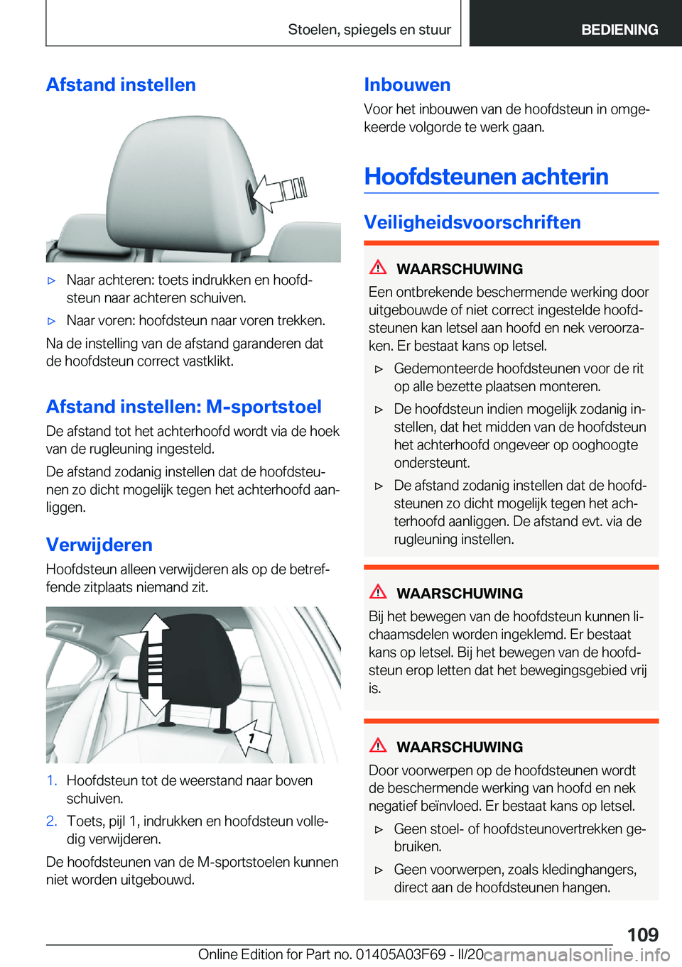 BMW 3 SERIES 2020  Instructieboekjes (in Dutch) �A�f�s�t�a�n�d��i�n�s�t�e�l�l�e�n'x�N�a�a�r��a�c�h�t�e�r�e�n�:��t�o�e�t�s��i�n�d�r�u�k�k�e�n��e�n��h�o�o�f�dj�s�t�e�u�n��n�a�a�r��a�c�h�t�e�r�e�n��s�c�h�u�i�v�e�n�.'x�N�a�a�r��v�o�r