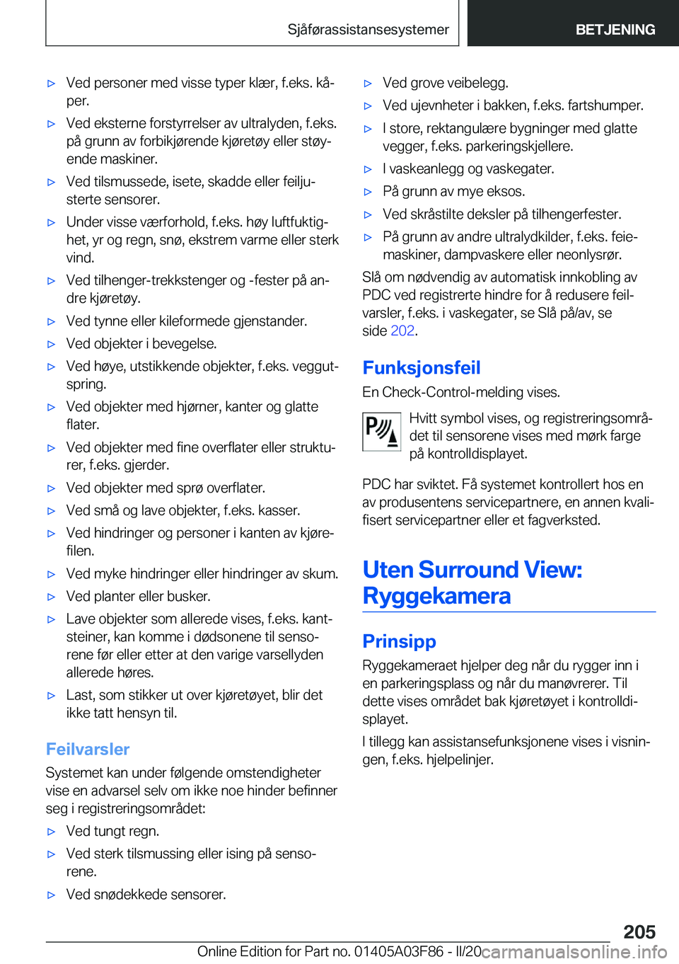 BMW 3 SERIES 2020  InstruksjonsbØker (in Norwegian) 'x�V�e�d��p�e�r�s�o�n�e�r��m�e�d��v�i�s�s�e��t�y�p�e�r��k�l�æ�r�,��f�.�e�k�s�.��k�åj
�p�e�r�.'x�V�e�d��e�k�s�t�e�r�n�e��f�o�r�s�t�y�r�r�e�l�s�e�r��a�v��u�l�t�r�a�l�y�d�e�n�,��f�