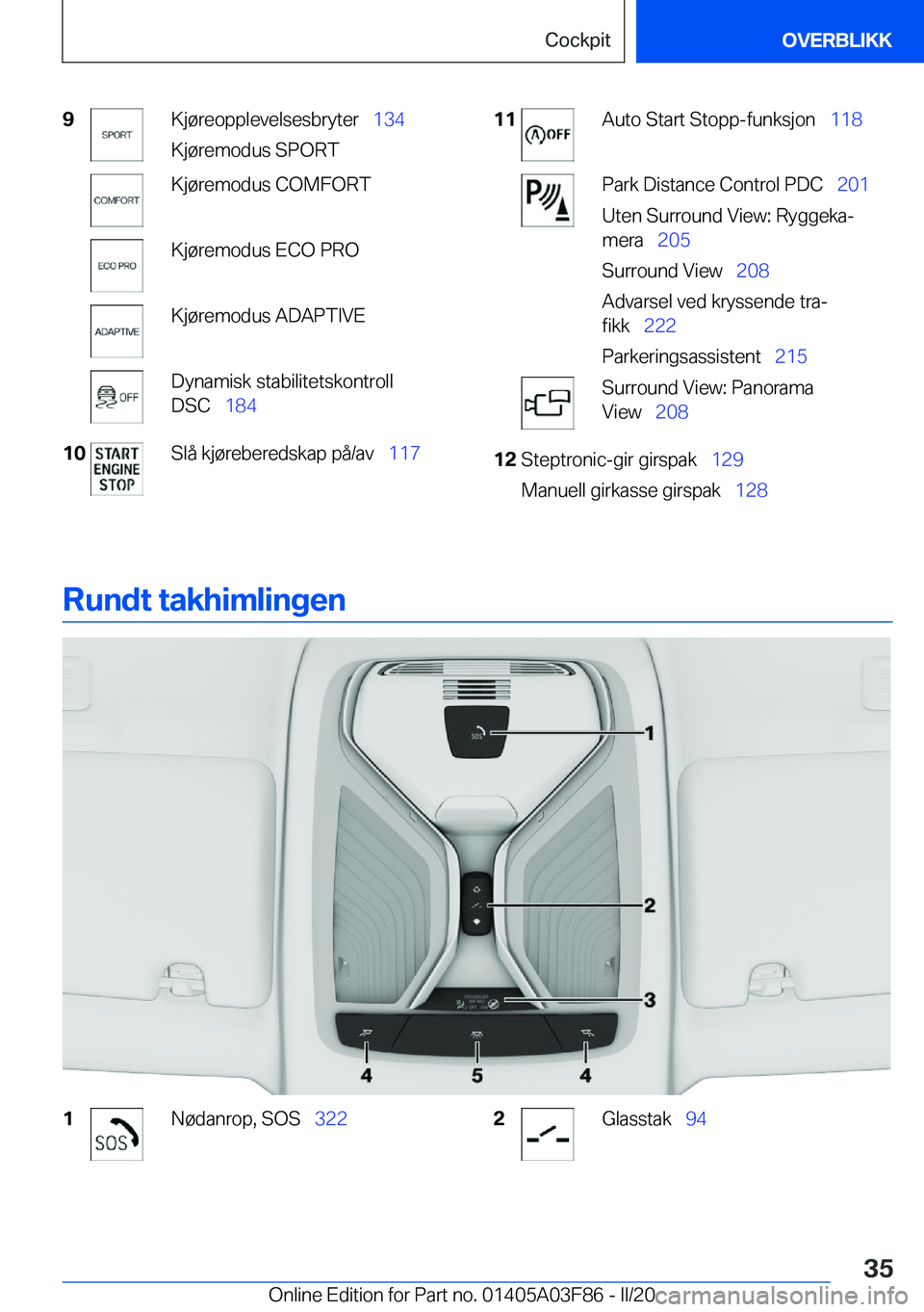 BMW 3 SERIES 2020  InstruksjonsbØker (in Norwegian) �9�K�j�