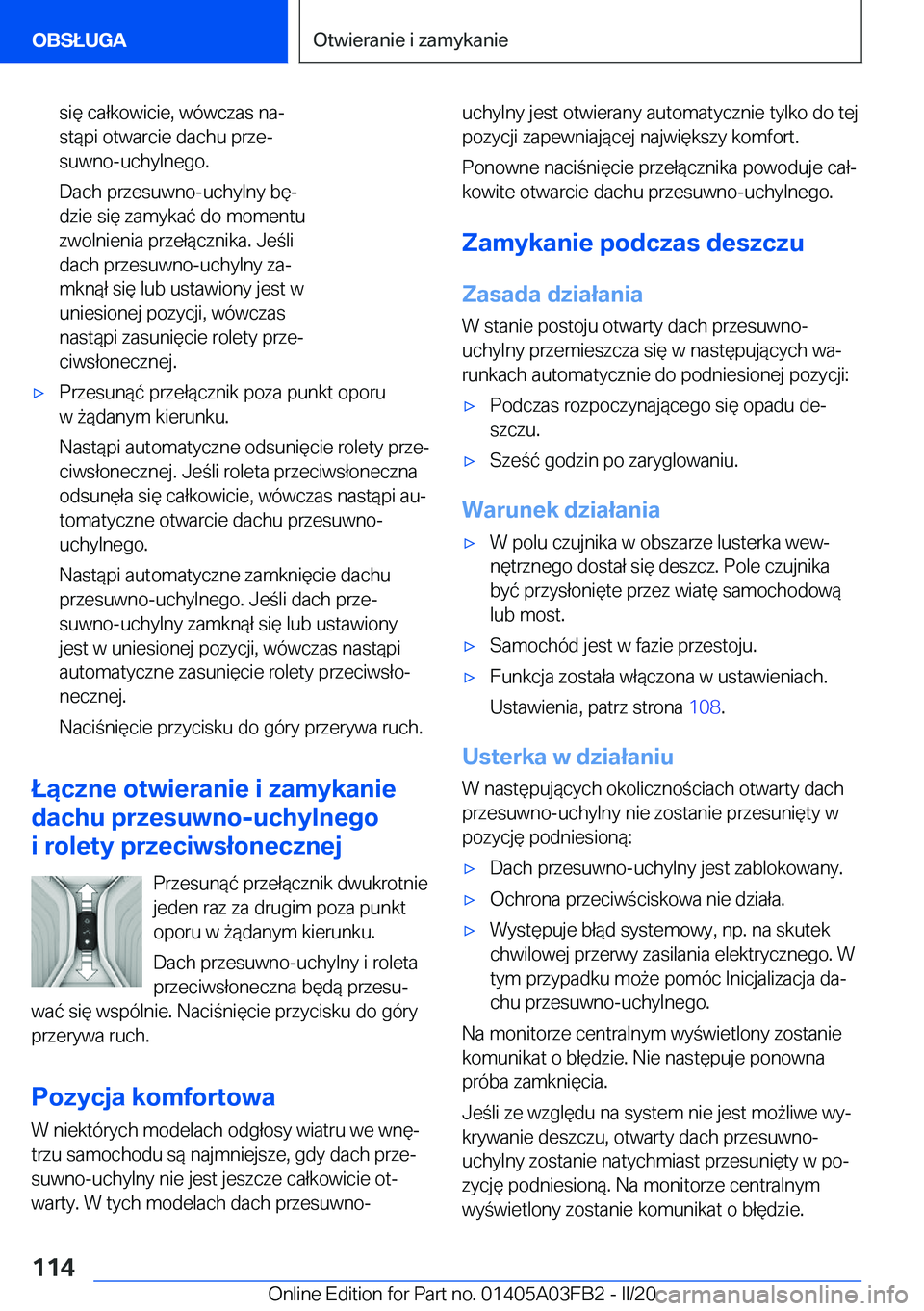BMW 3 SERIES 2020  Instrukcja obsługi (in Polish) �s�i�