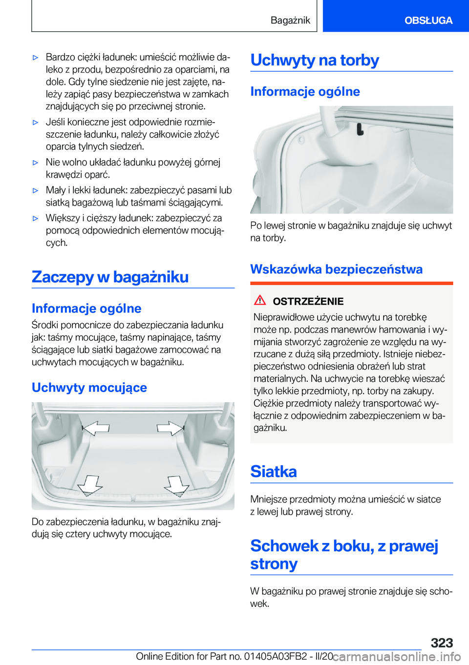 BMW 3 SERIES 2020  Instrukcja obsługi (in Polish) 'x�B�a�r�d�z�o��c�i�