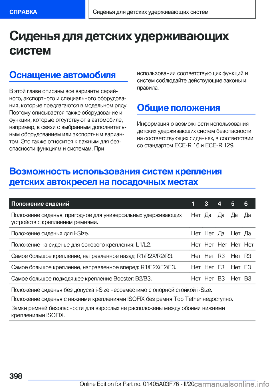 BMW 3 SERIES 2020  Руково 