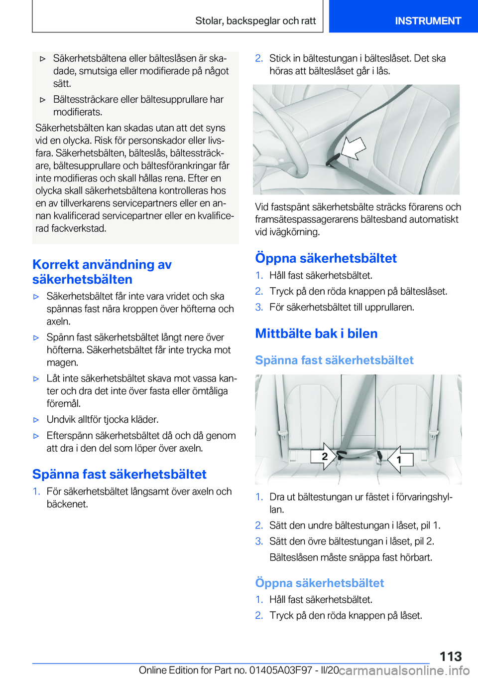 BMW 3 SERIES 2020  InstruktionsbÖcker (in Swedish) 'x�S�ä�k�e�r�h�e�t�s�b�ä�l�t�e�n�a��e�l�l�e�r��b�ä�l�t�e�s�l�å�s�e�n��ä�r��s�k�aj�d�a�d�e�,��s�m�u�t�s�i�g�a��e�l�l�e�r��m�o�d�i�f�i�e�r�a�d�e��p�å��n�å�g�o�t
�s�ä�t�t�.'x�B�