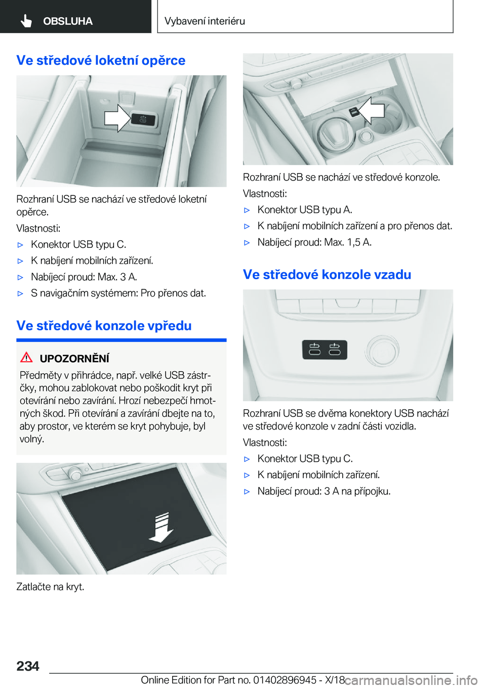 BMW 3 SERIES 2019  Návod na použití (in Czech) �V�e��s�t�e�d�o�v�