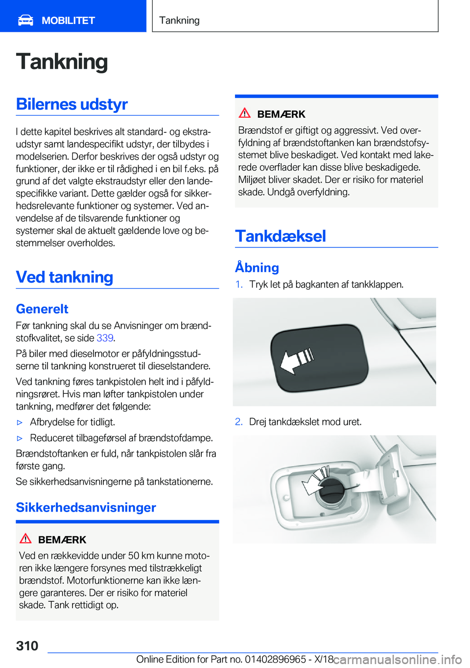 BMW 3 SERIES 2019  InstruktionsbØger (in Danish) �T�a�n�k�n�i�n�g�B�i�l�e�r�n�e�s��u�d�s�t�y�r
�I��d�e�t�t�e��k�a�p�i�t�e�l��b�e�s�k�r�i�v�e�s��a�l�t��s�t�a�n�d�a�r�d�-��o�g��e�k�s�t�r�aj
�u�d�s�t�y�r��s�a�m�t��l�a�n�d�e�s�p�e�c�i�f�i�k�t