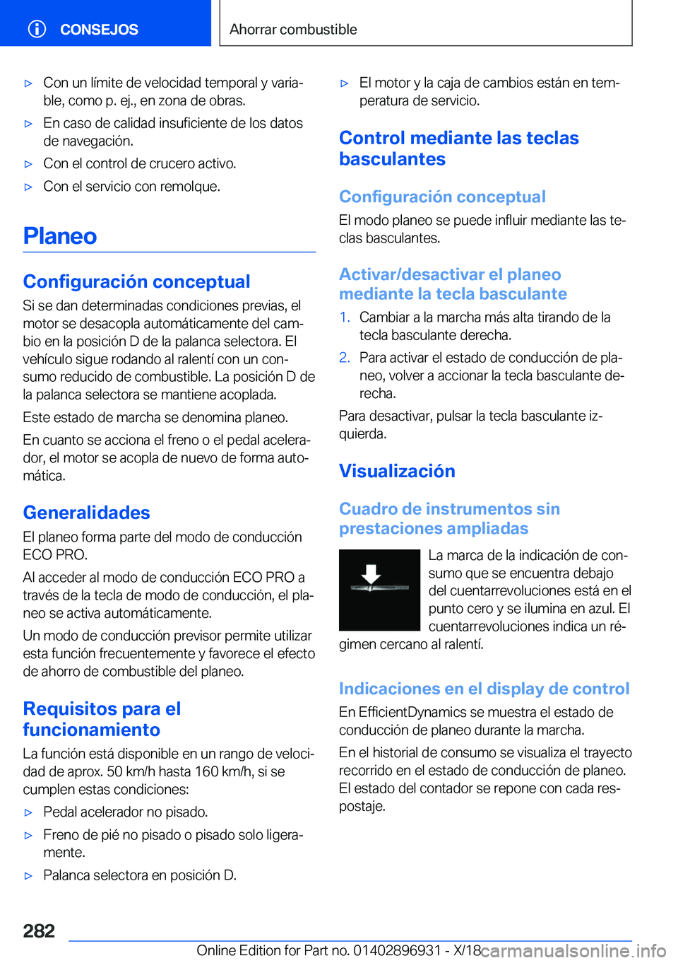 BMW 3 SERIES 2019  Manuales de Empleo (in Spanish) x�C�o�n��u�n��l�