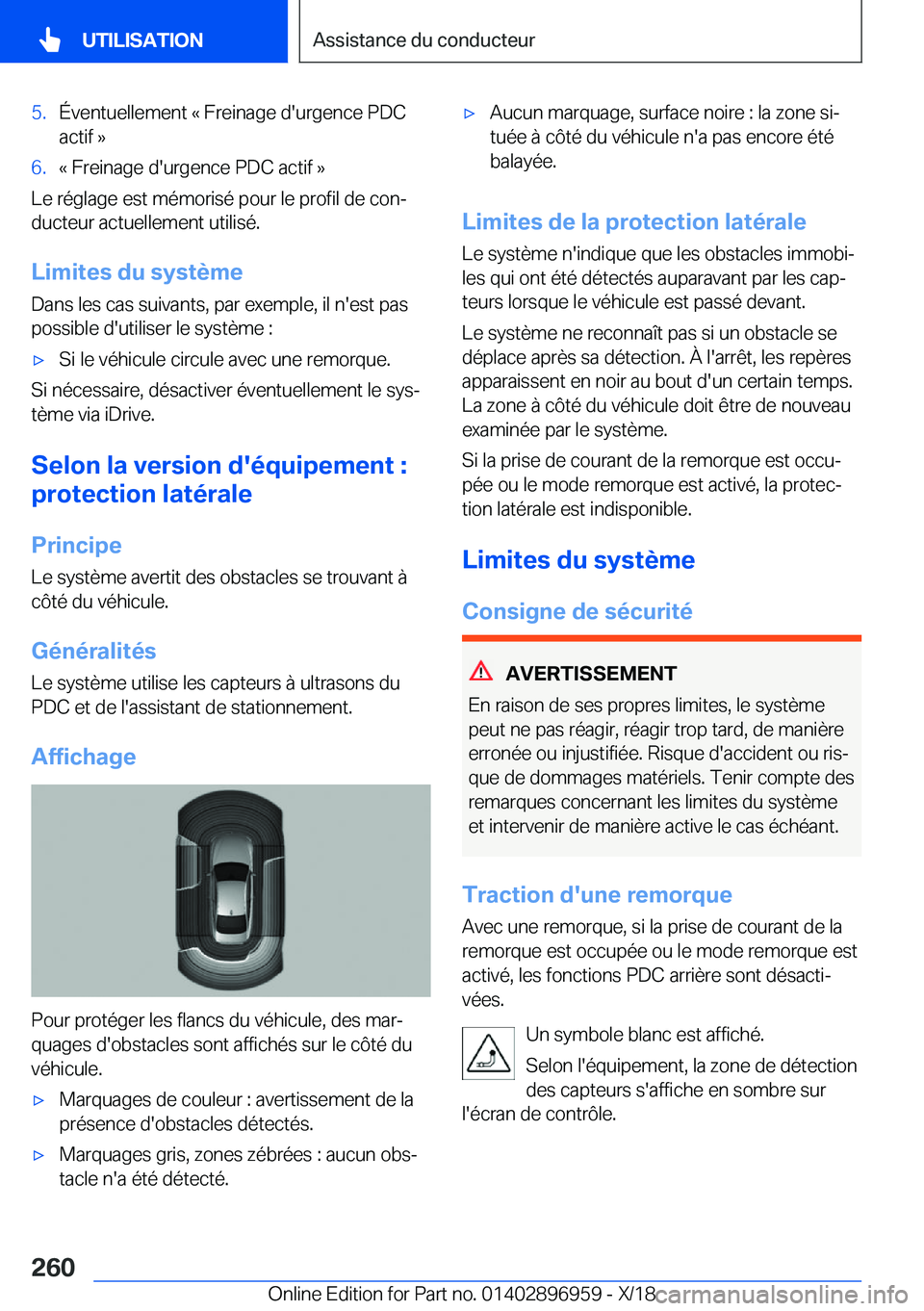 BMW 3 SERIES 2019  Notices Demploi (in French) �5�.�