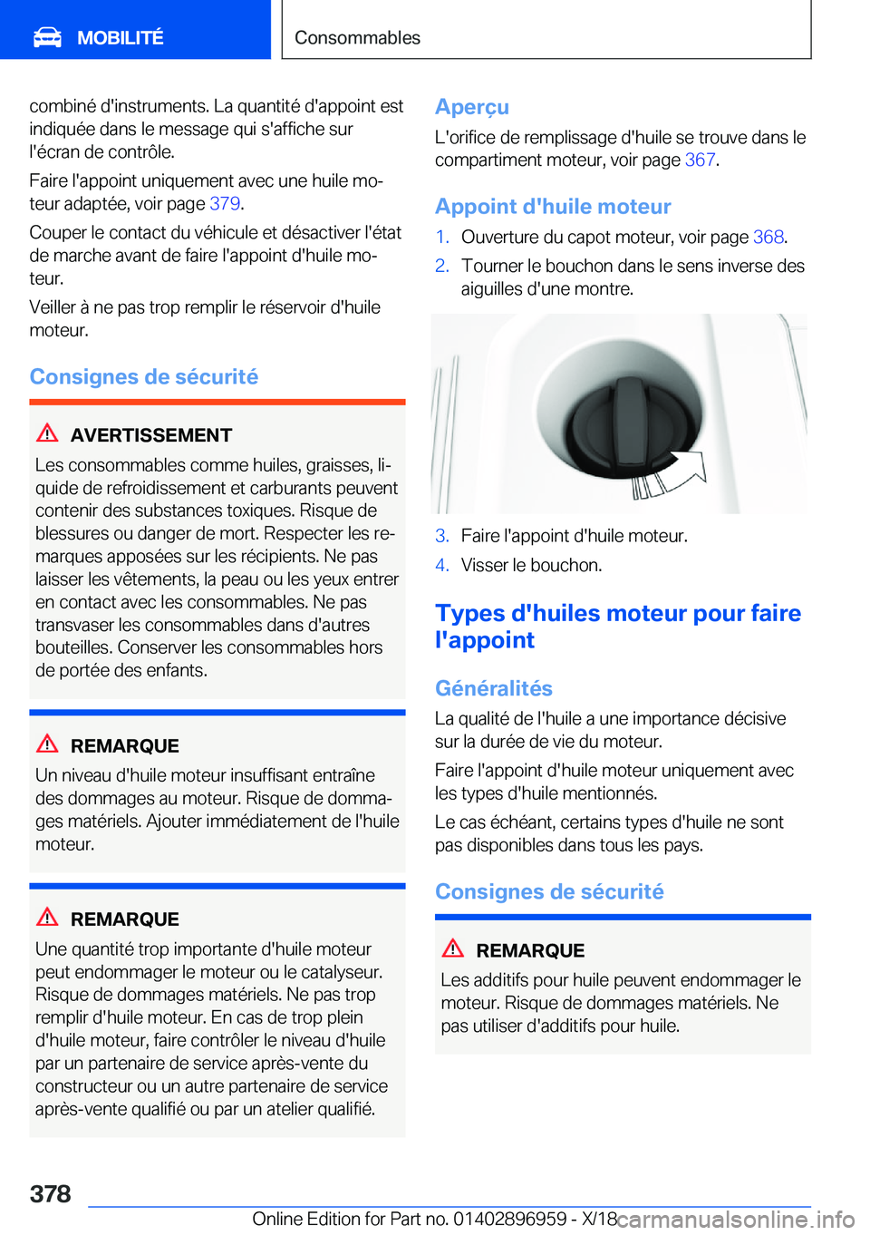 BMW 3 SERIES 2019  Notices Demploi (in French) �c�o�m�b�i�n�é��d�'�i�n�s�t�r�u�m�e�n�t�s�.��L�a��q�u�a�n�t�i�t�é��d�'�a�p�p�o�i�n�t��e�s�t�i�n�d�i�q�u�é�e��d�a�n�s��l�e��m�e�s�s�a�g�e��q�u�i��s�'�a�f�f�i�c�h�e��s�u�r
�l�&