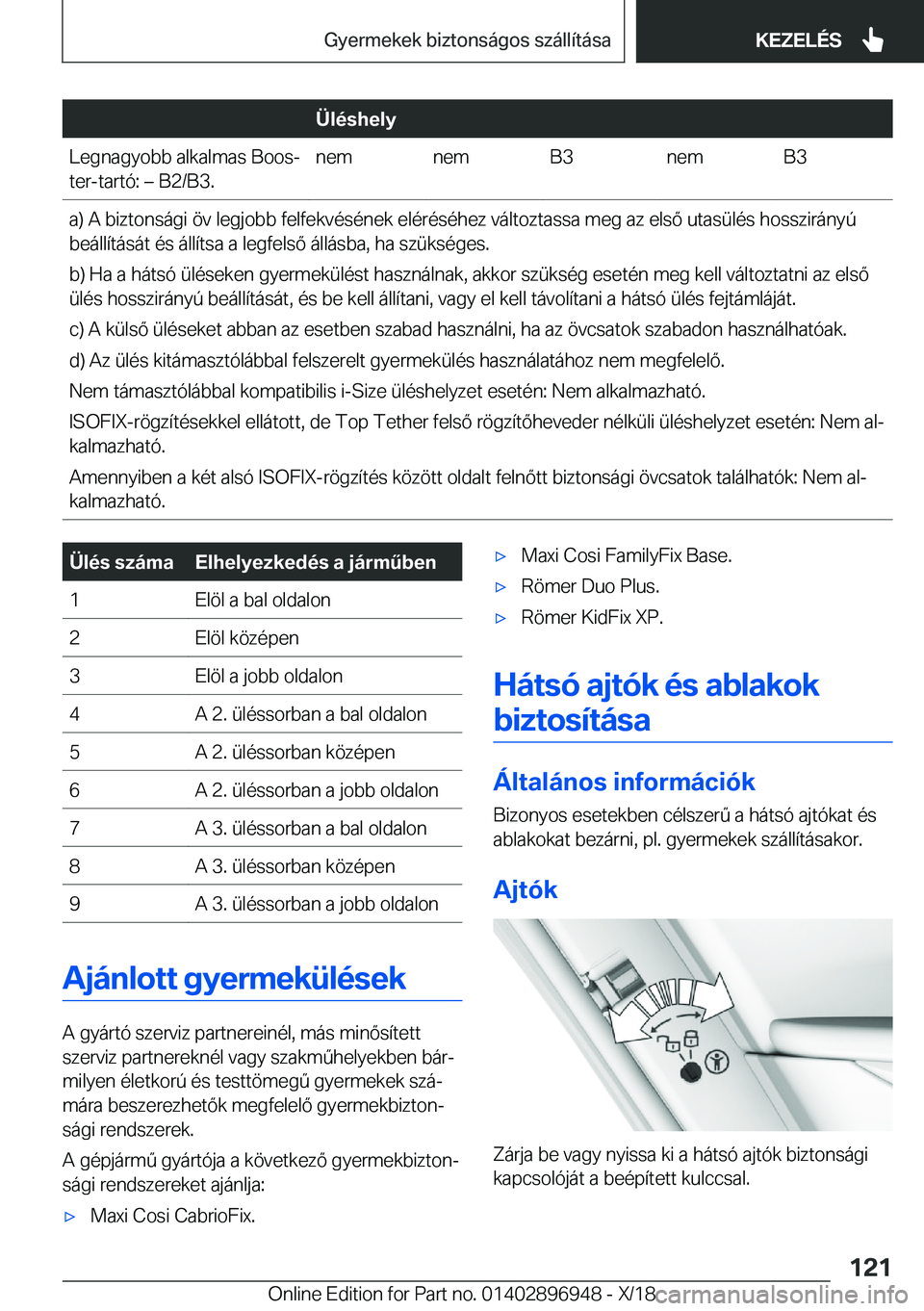 BMW 3 SERIES 2019  Kezelési útmutató (in Hungarian) �