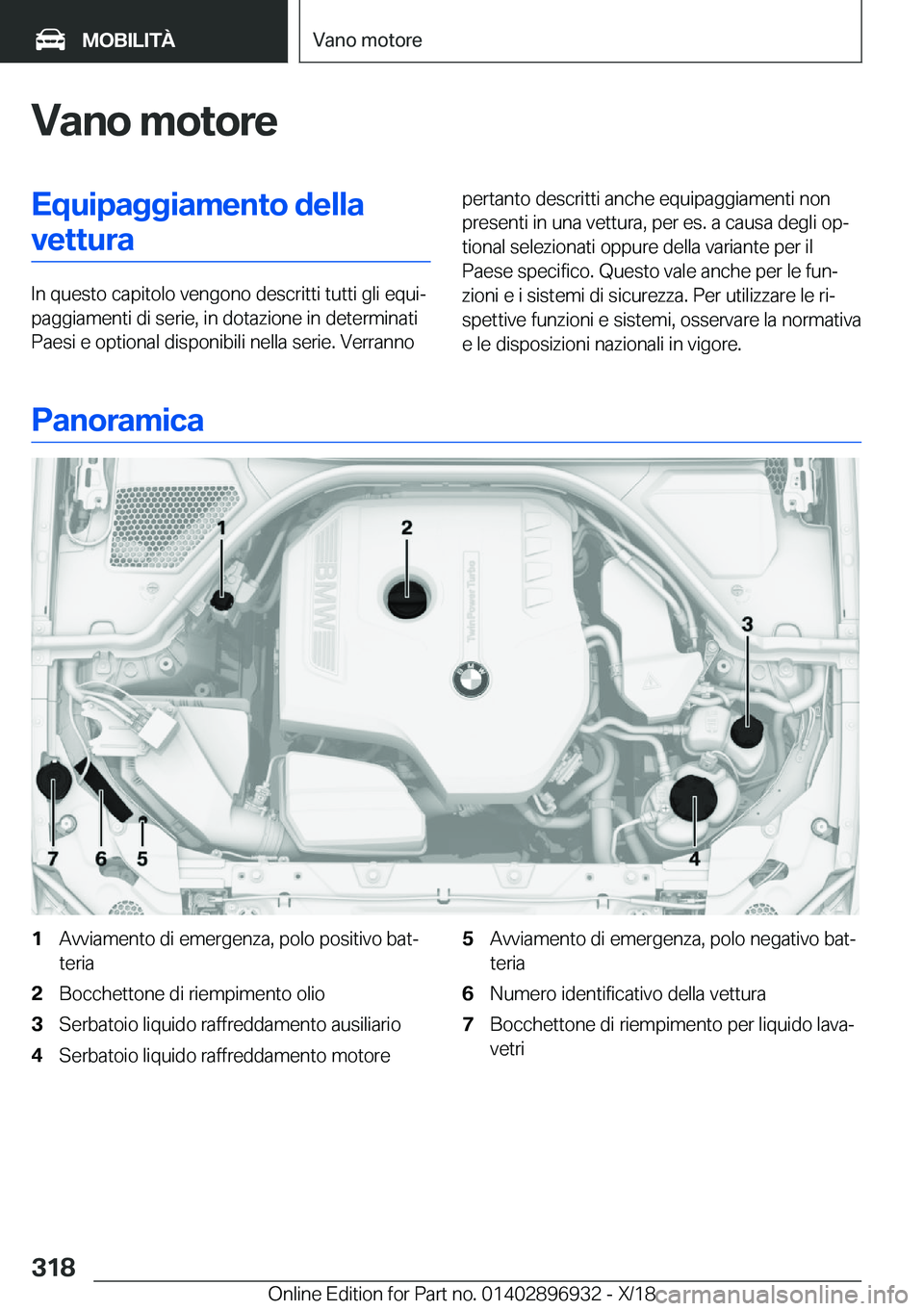BMW 3 SERIES 2019  Libretti Di Uso E manutenzione (in Italian) �V�a�n�o��m�o�t�o�r�e�E�q�u�i�p�a�g�g�i�a�m�e�n�t�o��d�e�l�l�a�v�e�t�t�u�r�a
�I�n��q�u�e�s�t�o��c�a�p�i�t�o�l�o��v�e�n�g�o�n�o��d�e�s�c�r�i�t�t�i��t�u�t�t�i��g�l�i��e�q�u�iª
�p�a�g�g�i�a�m�
