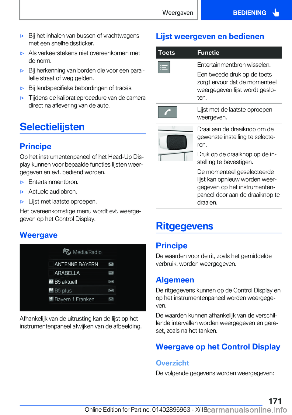 BMW 3 SERIES 2019  Instructieboekjes (in Dutch) 'x�B�i�j��h�e�t��i�n�h�a�l�e�n��v�a�n��b�u�s�s�e�n��o�f��v�r�a�c�h�t�w�a�g�e�n�s
�m�e�t��e�e�n��s�n�e�l�h�e�i�d�s�s�t�i�c�k�e�r�.'x�A�l�s��v�e�r�k�e�e�r�s�t�e�k�e�n�s��n�i�e�t��o�v�