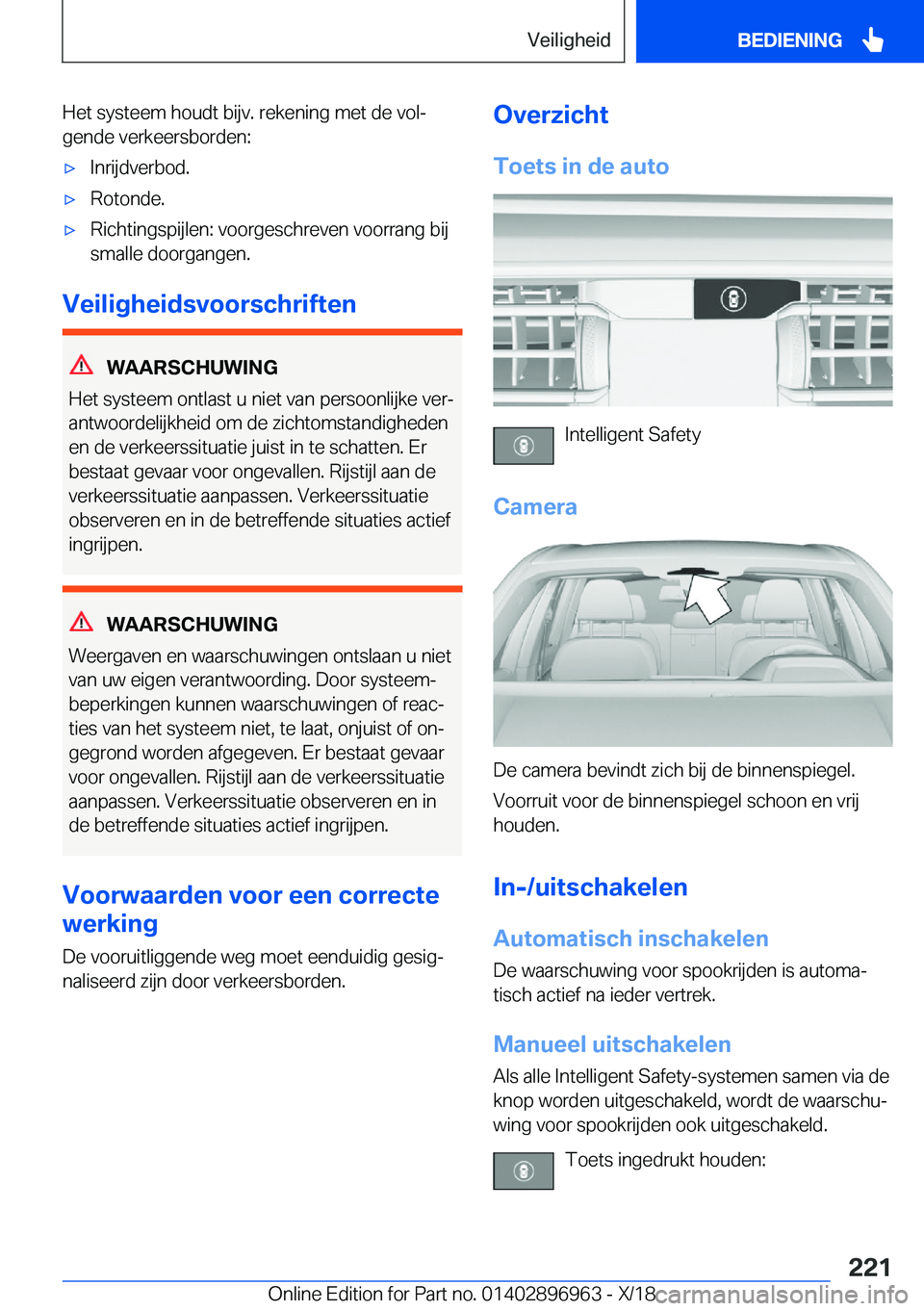 BMW 3 SERIES 2019  Instructieboekjes (in Dutch) �H�e�t��s�y�s�t�e�e�m��h�o�u�d�t��b�i�j�v�.��r�e�k�e�n�i�n�g��m�e�t��d�e��v�o�lj
�g�e�n�d�e��v�e�r�k�e�e�r�s�b�o�r�d�e�n�:'x�I�n�r�i�j�d�v�e�r�b�o�d�.'x�R�o�t�o�n�d�e�.'x�R�i�c�h�