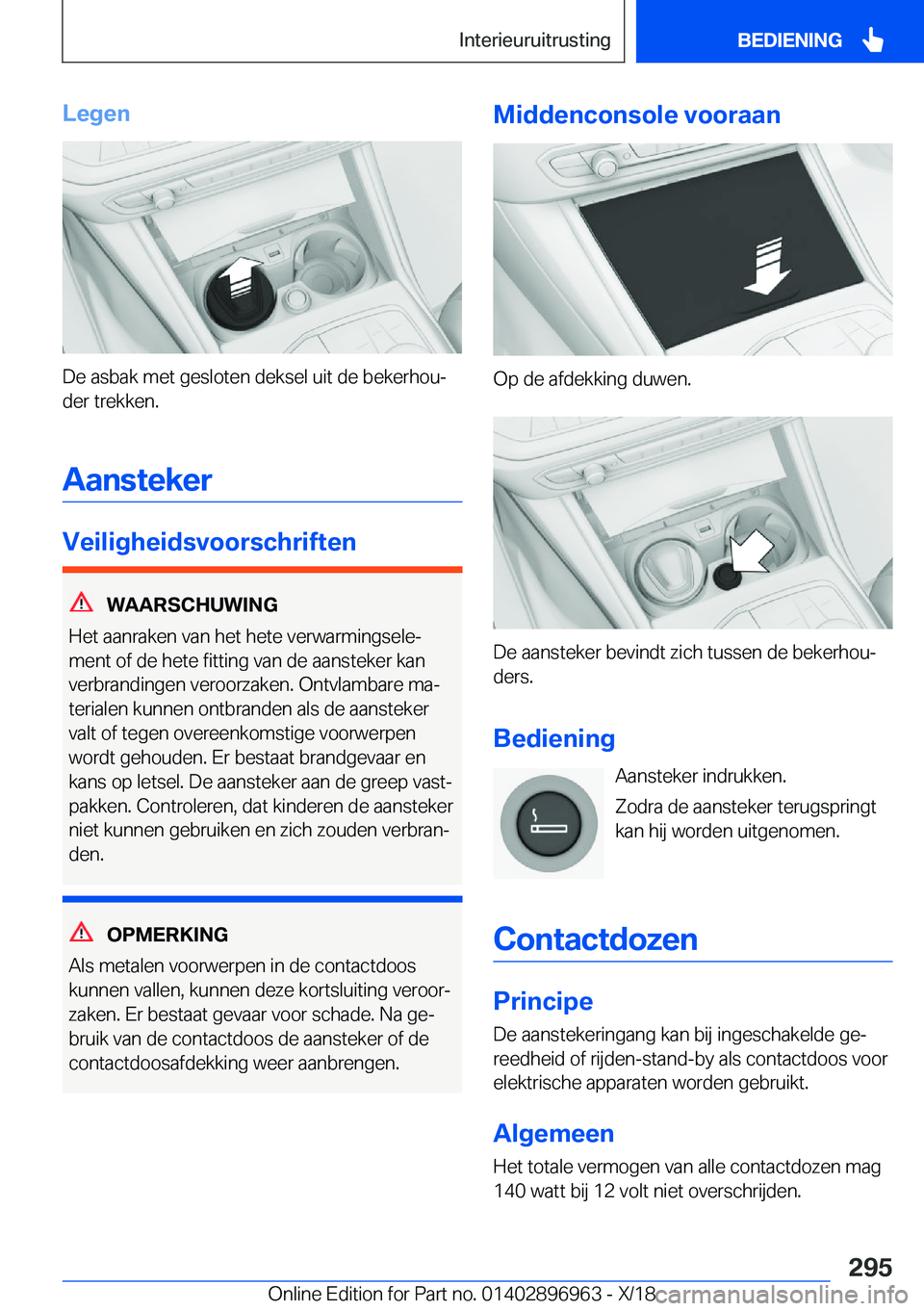 BMW 3 SERIES 2019  Instructieboekjes (in Dutch) �L�e�g�e�n
�D�e��a�s�b�a�k��m�e�t��g�e�s�l�o�t�e�n��d�e�k�s�e�l��u�i�t��d�e��b�e�k�e�r�h�o�uj
�d�e�r��t�r�e�k�k�e�n�.
�A�a�n�s�t�e�k�e�r
�V�e�i�l�i�g�h�e�i�d�s�v�o�o�r�s�c�h�r�i�f�t�e�n
�W�A�