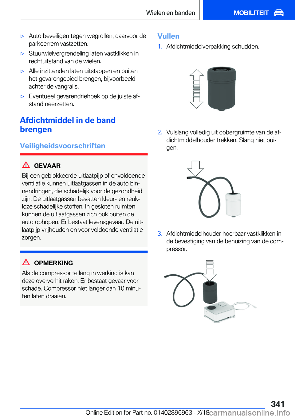 BMW 3 SERIES 2019  Instructieboekjes (in Dutch) 'x�A�u�t�o��b�e�v�e�i�l�i�g�e�n��t�e�g�e�n��w�e�g�r�o�l�l�e�n�,��d�a�a�r�v�o�o�r��d�e�p�a�r�k�e�e�r�r�e�m��v�a�s�t�z�e�t�t�e�n�.'x�S�t�u�u�r�w�i�e�l�v�e�r�g�r�e�n�d�e�l�i�n�g��l�a�t�e�n