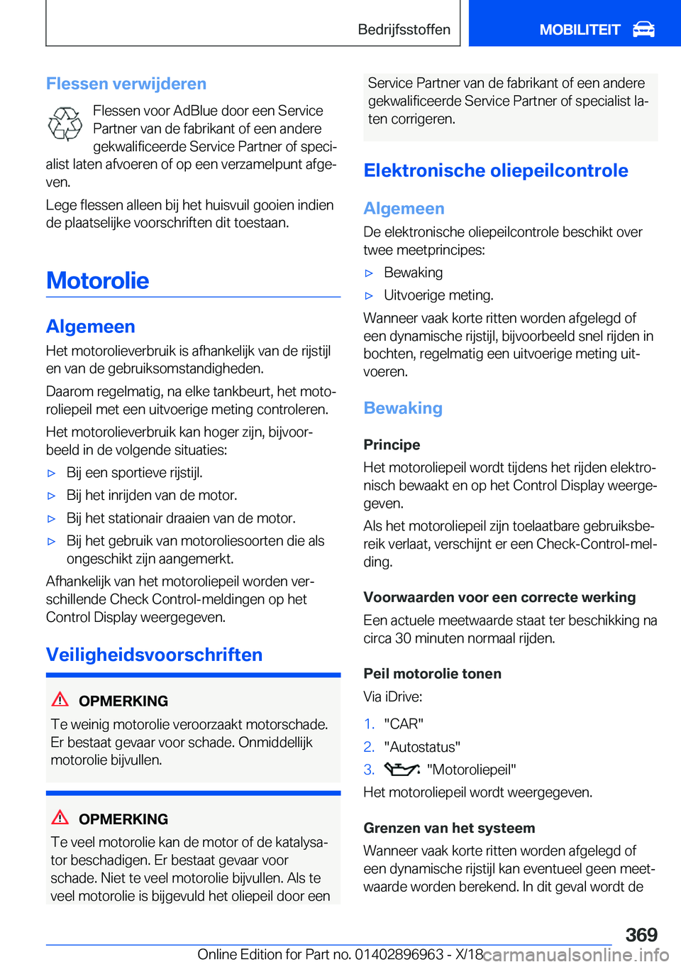 BMW 3 SERIES 2019  Instructieboekjes (in Dutch) �F�l�e�s�s�e�n��v�e�r�w�i�j�d�e�r�e�n�F�l�e�s�s�e�n��v�o�o�r��A�d�B�l�u�e��d�o�o�r��e�e�n��S�e�r�v�i�c�e
�P�a�r�t�n�e�r��v�a�n��d�e��f�a�b�r�i�k�a�n�t��o�f��e�e�n��a�n�d�e�r�e
�g�e�k�w�a�l